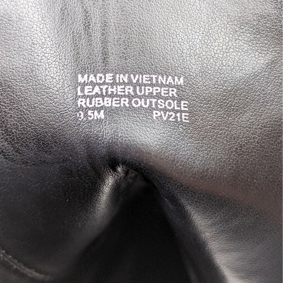 Michael Kors Women Bryce Platform Black Leather Lace Combat Boots US 9.5 M NEW - Picture 10 of 10